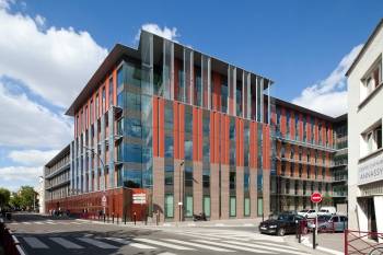 L'immeuble Terra Nova, à Montreuil. © Hubert Godet L'immeuble Terra Nova, à Montreuil. © Hubert Godet
