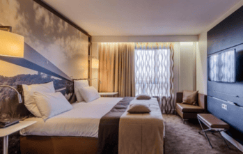 Le Mercure Cergy, un 4* de 57 chambres.  