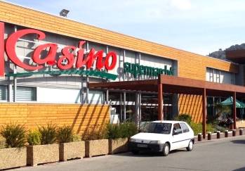 Le supermarché Casino de Mouans-Sartoux. DR