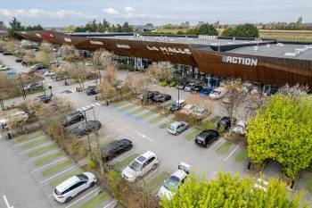 Le retail park L'Oseraie dans le Val d'Oise