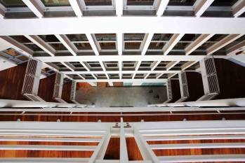 L'intérieur du Bodio Center, à Milan. © Bodio