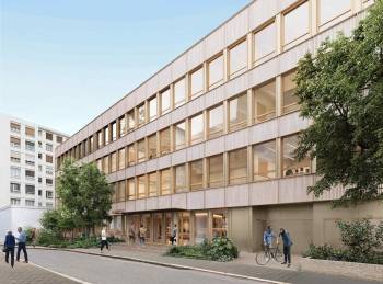 Le Campus Volt, au 6 Impasse Delépine à Paris 11. © BFV Architectes Le Campus Volt, au 6 Impasse Delépine à Paris 11. © BFV Architectes