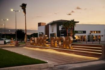 Le centre commercial Carré d'Or à Perpignan géré par Terranae. 