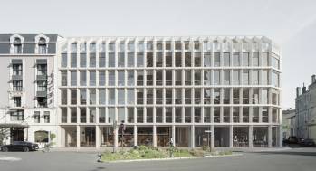 Le projet Infina, à Bordeaux. © Faye Architecture