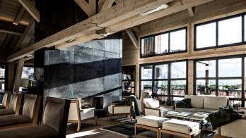 L'Alpaga, hôtel cinq étoiles à Megève. © Les Hôtels d'En Haut