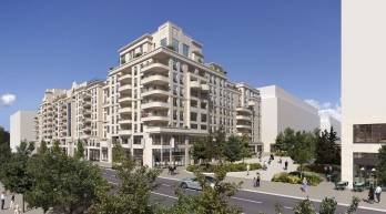Le programme résidentiel acheté par CDC Investissement Immobilier à Saint-Ouen. © Marc Farcy Architecte