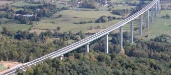 L'A28 Rouen-Alençon. © Egis