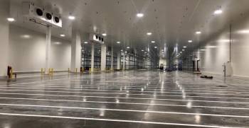 L'entrepôt Aldi de Béziers © Argan. 