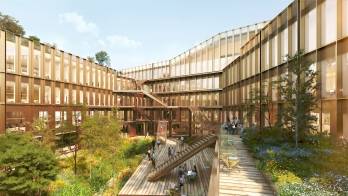 Le futur siège de Nexity à Lyon-Vaise. © Brenac-Gonzalez Le futur siège de Nexity à Lyon-Vaise. © Brenac-Gonzalez