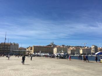 Le Vieux-Port marseillais.