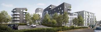 La future résidence service seniors exploitée par Les Senioriales à Nantes.