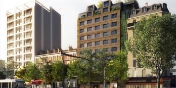Le projet hôtelier du 35 boulevard Victor. © Mata Capital