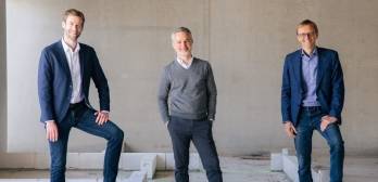 Les trois dirigeants de Rise PropTech Fund.