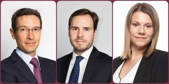Guillaume Valois, Charles del Valle et Charlotte Signol - Allen & Overy. 