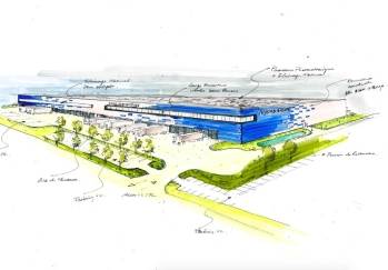 Le projet de campus de 60 000 mètres carrés, porté par Panattoni à Ormes