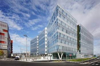 L'immeuble CityLife à Nanterre. 