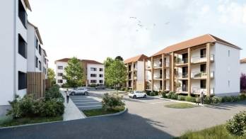 L'ancien site de la Caserne Largeau, à Niort. 