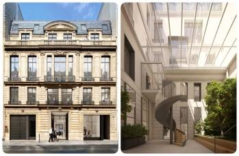 Le 90 Courcelles, restructuré par Wilmotte Le 90 Courcelles, restructuré par Wilmotte