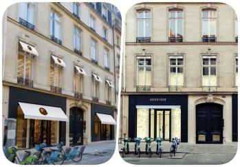 Le 217 Saint-Honoré à Paris. 