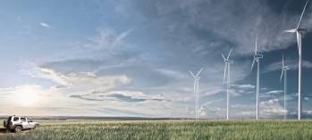 Les éoliennes onshore produisent une énergie renouvelable grâce au vent.