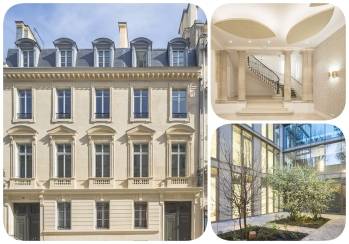 Le 16 Artois dans le 8e arrondissement de Paris. © Palissad Architectures