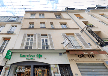 Le 102 Mouffetard à Paris 5. © Google Maps