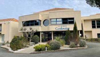 La clinique SSR Cardiocéan, située à Puilboreau en Nouvelle-Aquitaine.