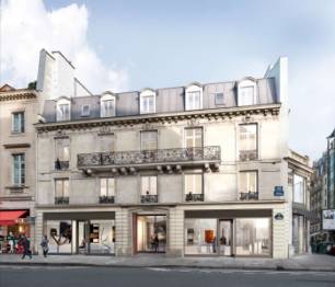 Le 118 Faubourg-Saint-Honoré à Paris. 