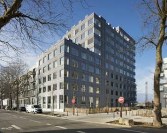 L'immeuble de bureaux du projet Îlink L'immeuble de bureaux du projet Îlink