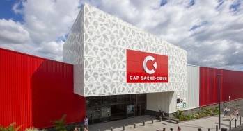 Le centre commercial "Sacré Coeur" à La Réunion, au portefeuille de Sudeco. ©Sudeco