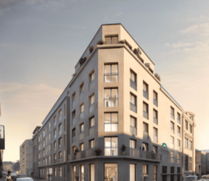 Projet de réhabilitation et de reconversion de l’Hôtel des Postes de Châteauroux. ©Bouygues Immobilier