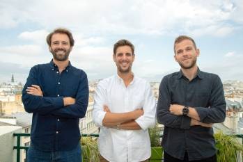 Les fondateurs d'Hosman, Paul-Henri Chopin, Stanislas de Dinechin et Benjamin Bavuz 