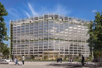 L'immeuble de bureaux Estel à Barcelone. L'immeuble de bureaux Estel à Barcelone.