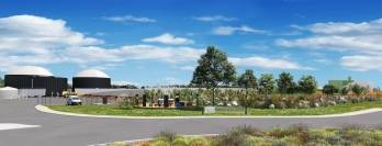 Le projet de biométhane d’origine agricole Arseme, à Montaut. DR