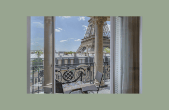 Le 3 Élisée Reclus (Paris 7), cinquième étage. © Magellim Le 3 Élisée Reclus (Paris 7), cinquième étage. © Magellim