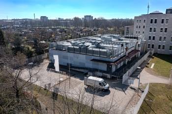 Le data center érigé à Nuremberg. © CBRE 