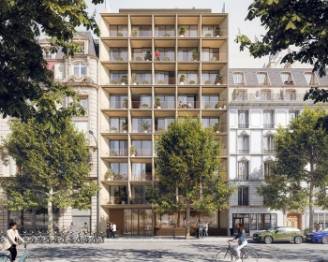 Le smart hotel au 44 Bastille, dans le 12e arrondissement de Paris. © SCAU