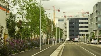Vue de la Zac des Guilleraies à Nanterre. © BASE