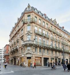 Un immeuble détenu rue d'Alsace-Lorraine à Toulouse par le groupe Thierry Oldak.