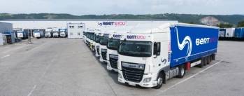 L'un des sites du transporteur Bert.