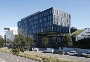 L'immeuble Helios à Massy. © Cabinet Hérault-Arnod Architectes