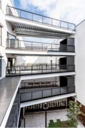 Le 177-189 de la rue Almogàvers, dans le quartier 22@, pôle high-tech de Barcelone. 