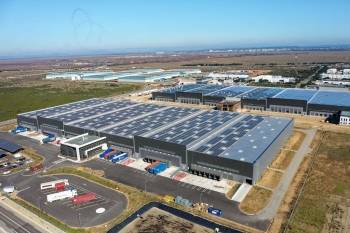 La plateforme Adeo de Fos-sur-Mer. @Cyrille Dubreuil