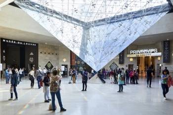 Le Carrousel du Louvre, dans le portefeuille d'URW. Le Carrousel du Louvre, dans le portefeuille d'URW.