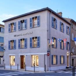 La galerie Bartoux à Saint-Tropez. 