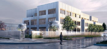 Les Portes de la Soie, parc d'activités à Villeurbanne