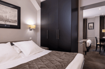 Le 4* Pavillon Monceau à Paris. 