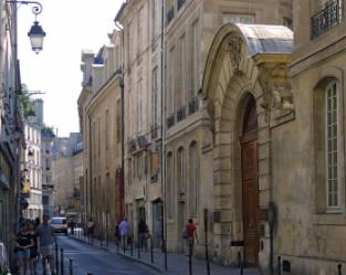 La rue du Temple, Paris 4. 