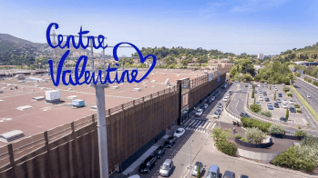 Le centre commercial La Valentine à Marseille