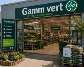 Un magasin Gamm Vert